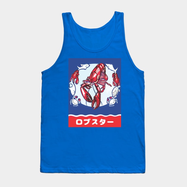 Japanese Lobster Tank Top by Widmore